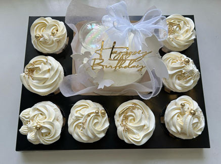 Coconut Everything | 5” Cake & 8 Cupcakes