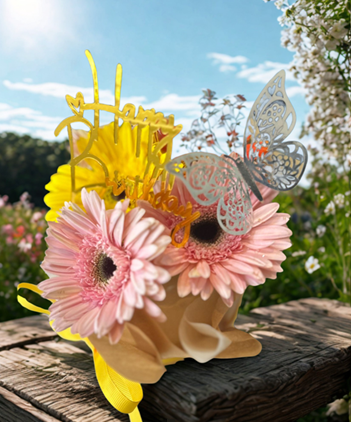Daisies Cake Bouquet