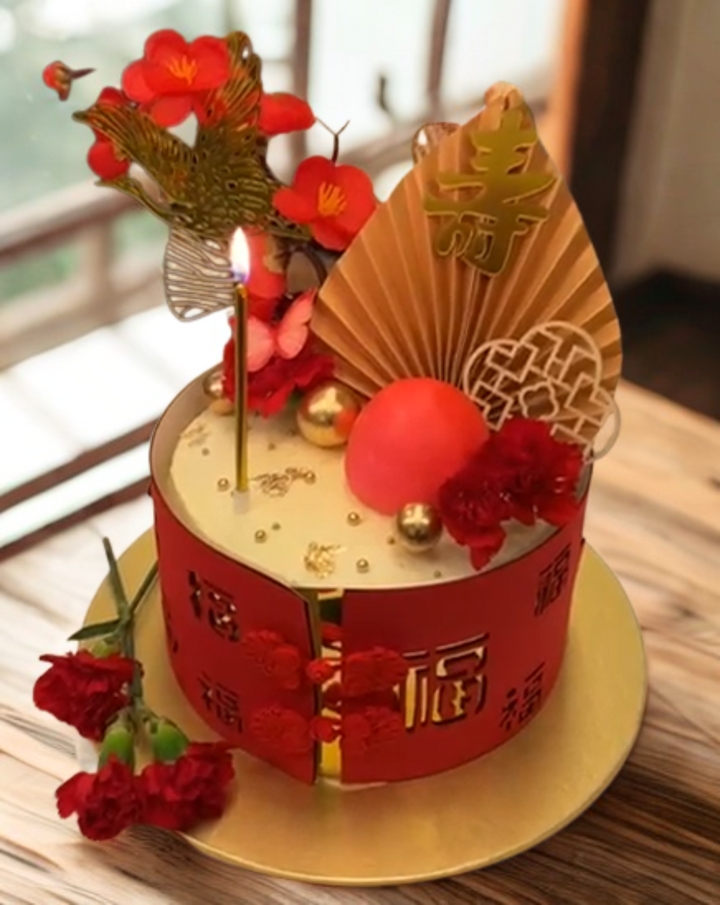 Longevity Cake - Durian (8" only)